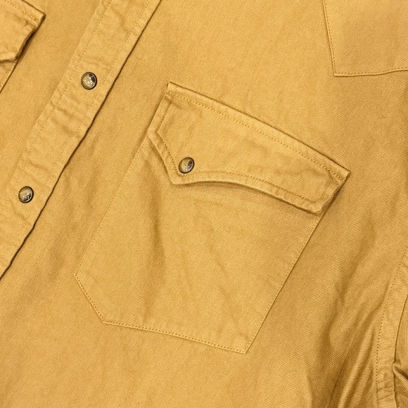 PENDLETON Men’s Chandler Cotton Embroidered Denim Western Shirt Tan Size XXL NWT - Picture 12 of 12